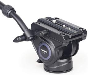 img 4 attached to 🎥 Heavy Duty Tripod Fluid Head-INNOREL F80: Ultimate Stability for DSLR Camcorders and Film Shooting