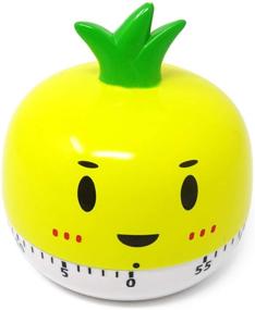 img 4 attached to 🥕 Yueton Cute Vegetables 60 Minutes Cooking Mechanical Timer: Perfect Kitchen Alarm and Desktop Decor!