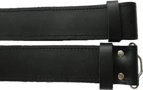 img 2 attached to 👗 Stylish Scottish Black Waist Accessories with Smooth Finish for Women