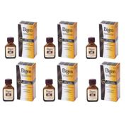 bigen powder hair color #46 light chestnut .21 oz. (case of 6): vibrant and long-lasting shade for beautiful hair logo
