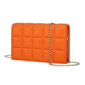 img 4 attached to YIKOEE Quilted Chain Shoulder Purse Women's Handbags & Wallets