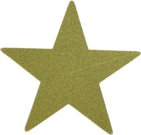 img 1 attached to 🌟 Amscan Star Cutouts - Gold Party Decor - 40 Count