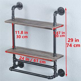 img 3 attached to Weven Плавающая фермерская ванная для промышленных ванных комнат