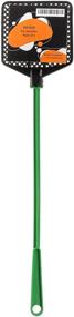 img 1 attached to 🪰 Pack of 3 OFXDD Rubber Fly Swatters - Long and Heavy Duty - Green Color