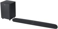 🔊 enhance your audio experience with tcl alto 6+ 2.1 channel dolby audio sound bar with wireless subwoofer - ts6110, 240w, 31.5-inch, in sleek black design logo