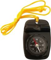 black compass: your best bet for safety with whistle and lanyard! логотип