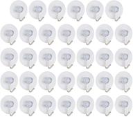 🔩 uxcell 34pcs suction cup hooks 1 inch diameter – wall hangers for kitchen bathroom, removable vacuum holder for smooth tile glass logo