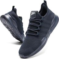 htcenly running walking sneakers workout men's shoes for athletic logo