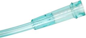 img 1 attached to 🩺 Healva Disposable T-Mouthpiece: Latex-Free, with 7ft Tubing and 6" Reservoir - Universal Size (2 Pack)