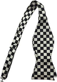 img 3 attached to 🎩 Ainow Classic Polka Bowties: High-quality Microfiber Men's Ties, Cummerbunds & Pocket Squares