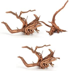 img 4 attached to 🌿 Enhance Your Aquarium with Tfwadmx Spider Wood Sinkable Driftwood: Natural Branches for Fish Tank Decorations and Reptile Habitat