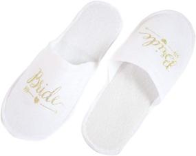 img 3 attached to Ceng AIO Wedding Slippers Pajamas Disposable