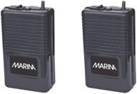 🐠 marina battery-operated air pumps for aquariums (2-pack) logo