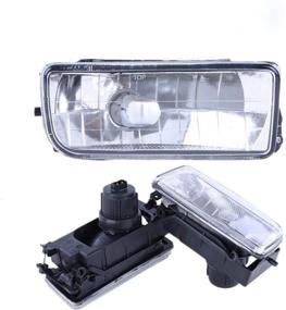 img 3 attached to 🔦 GSRECY OEM Replacement Fog Lights Lamps Crystal Clear Lens for 1992-1998 BMW E36 3 Series 2/4-Door