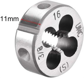 img 2 attached to Uxcell Right Machine Thread Threading Cutting Tools for Threading Dies