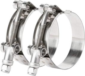 img 4 attached to 🔩 Premium ISPINNER Stainless T Bolt Clamps - 56-64mm Robust Fastening Solution