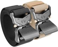 jukmo tactical military hiking release men's belts: top accessories for outdoor adventures logo