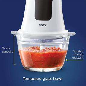 img 2 attached to 🔪 Oster White Mini Food Chopper - 3 Cup Capacity (2130489)