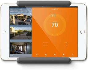 img 4 attached to Повысьте уровень комфорта с iPad с помощью настенного крепления elago Home Hub для планшетов: идеально совместимо с iPad, iPad Air, iPad Pro, iPad Mini и многим другим (Темно-серый) - универсальное крепление для любой стены.