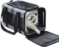 🐱 vceoa carriers soft-sided pet carrier for cats: comfortable and convenient travel solution for feline friends logo