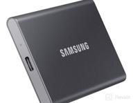 img 1 attached to SAMSUNG T7 Portable SSD 1TB: Fast and Reliable USB 3.2 External Solid State Drive in Gray review by Tara Ford