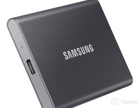 img 7 attached to SAMSUNG T7 Portable SSD 1TB: Fast and Reliable USB 3.2 External Solid State Drive in Gray