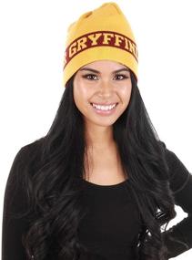 img 1 attached to Шапка Elope Potter Gryffindor Beanie отличается обратимостью. Аксессуары для мальчиков.