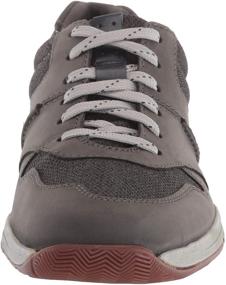 img 3 attached to Clarks Mens Langton Sneaker Nubuck Men's Shoes in Fashion Sneakers