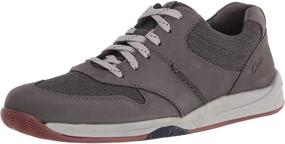 img 4 attached to Clarks Mens Langton Sneaker Nubuck Men's Shoes in Fashion Sneakers