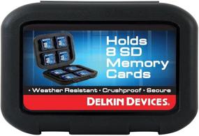 img 4 attached to 🗃️ DDACC-SD8 Delkin Secure Digital (SD) 8 Card Organizer Case