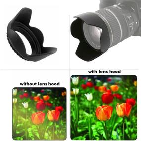 img 3 attached to 📷 Enhance Photography: 77MM Digital Tulip Flower Lens Hood for Nikon COOLPIX P1000 16.7 Digital Camera