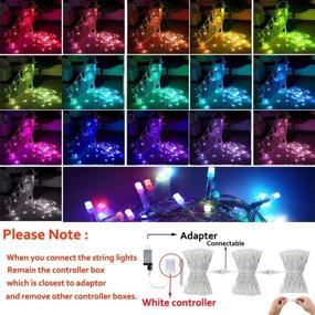 img 3 attached to Color Changing Led String Lights Christmas Decor