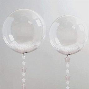 img 1 attached to Balloons Transparent Christmas Birthday Decorations Event & Party Supplies