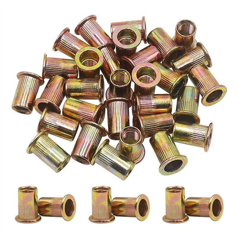 weideer nuts, zinc threaded nutsert g 002 m8 로고