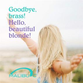 img 2 attached to Повышение и восстановление блондинок: 🌟 Представляем Malibu C Blondes Wellness Hair Remedy
