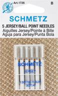 🧵 25 schmetz size 90/14 130/705 h suk jersey ball point sewing machine needles logo