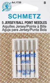 img 1 attached to 🧵 25 Schmetz Size 90/14 130/705 H SUK Jersey Ball Point Sewing Machine Needles