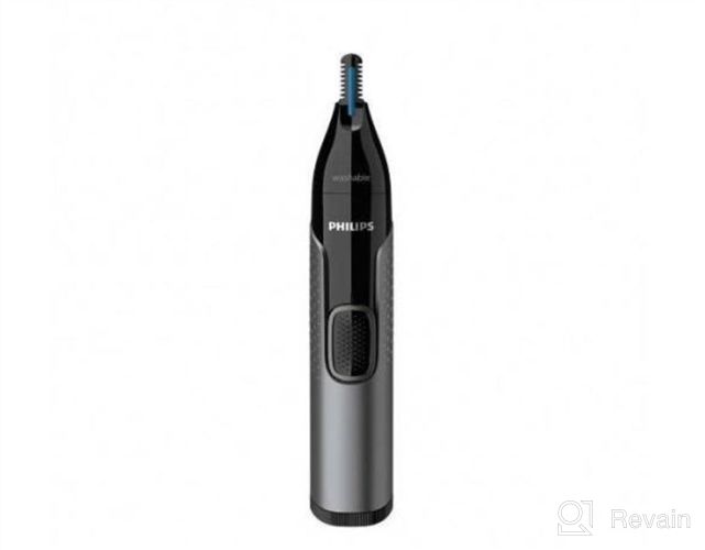 img 1 attached to 🪒 2021 Professional Ear and Nose Hair Trimmer Clipper - Painless Eyebrow &amp; Facial Hair Trimmer for Men Women, Waterproof Battery-Operated Trimmer with IPX7, Dual Edge Blades for Easy Cleansing (Black) review by Joel Singh
