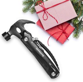 img 3 attached to 🎁 Customized Men's Gift for Christmas: 12-in-1 Hammer Multitool, Ideal for Dad, Husband, Brother, Boyfriend, Boys - Unique Birthday Present & Stocking Stuffer Idea for Adult Son