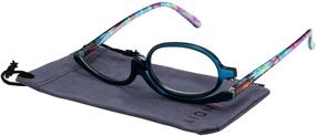 img 3 attached to 👓 LianSan L3660: Flip Down Lens Makeup Reading Glasses for Women - Magnify and Beautify!