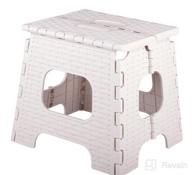 img 1 attached to Utopia Home: Foldable Step Stool - Must-Have Furniture, Decor & Storage for Kids review by Karla Richter