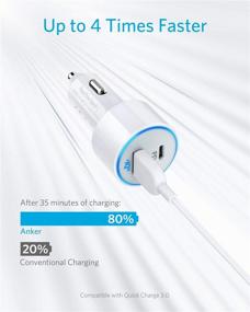 img 2 attached to 🔌 Anker USB C Car Charger with 30W PD Port for MacBook Pro/Air, iPad Pro, iPhone XS/Max/XR/X/8 & 19.5W Fast Charge Port for S8 & More