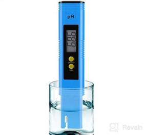 img 5 attached to High Accuracy Pocket Size Digital PH Tester Pen for Water Hydroponics - 0.01 PH Measurement Range Ideal for Household Drinking, Pools, and Aquariums (Blue)