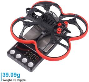 img 1 attached to 🚀 BETAFPV Beta95X V3 Pusher Frame Kit Black PA12: 1106 Series Brushless Motor SMO 4K Camera Beta95X V3 Whoop Drone Quadcopter