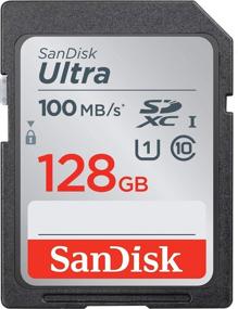 img 2 attached to 💽 Bundle of 10 SanDisk 128GB Ultra UHS-I Class 10 SD Flash Memory Cards (SDSDUNR-128G-GN6IN) - Retail Pack, with Bonus Everything But Stromboli Combo Card Reader