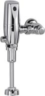 🚽 american standard 6063.101.002 exposed selectronic 3/4-inch top spud urinal flush valve: powerful dc-powered, 1.0 gpf, polished chrome logo