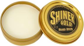 img 1 attached to 🌟 1.5 oz Shiner Gold Medium Shine Beard Balm - Enhance Your Beard's Shine!