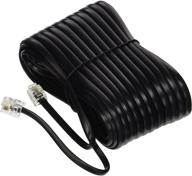 📞 trisonic 50ft telephone phone extension cord: premium cable line for extended reach logo