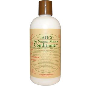 img 1 attached to 🧴 Tate's Natural Miracle Shampoo and Conditioner - 18 fluid ounces each