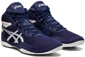 img 3 attached to ASICS Matflex Wrestling Shoes: White Girls' Athletic Footwear that Enhances Performance
